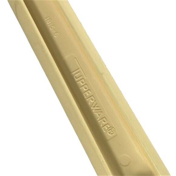 Vintage Tupperware 12" Slotted Serving Spoon Almond Cream 1815-6 - Picture 3 of 5